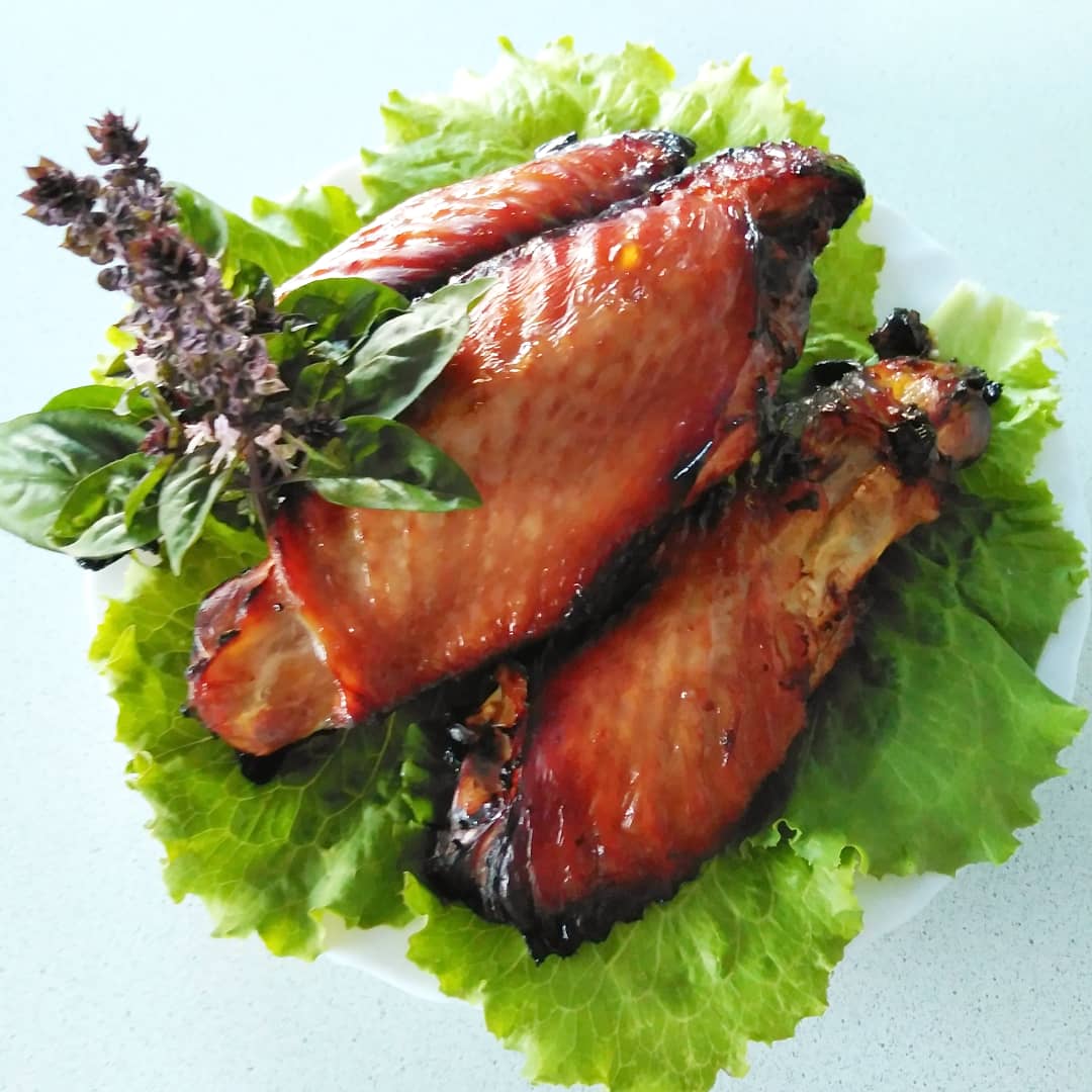 Жаренные крылья индейки на сковороде — пошаговый рецепт с фото