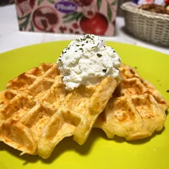 Сырные вафли в мультипекаре