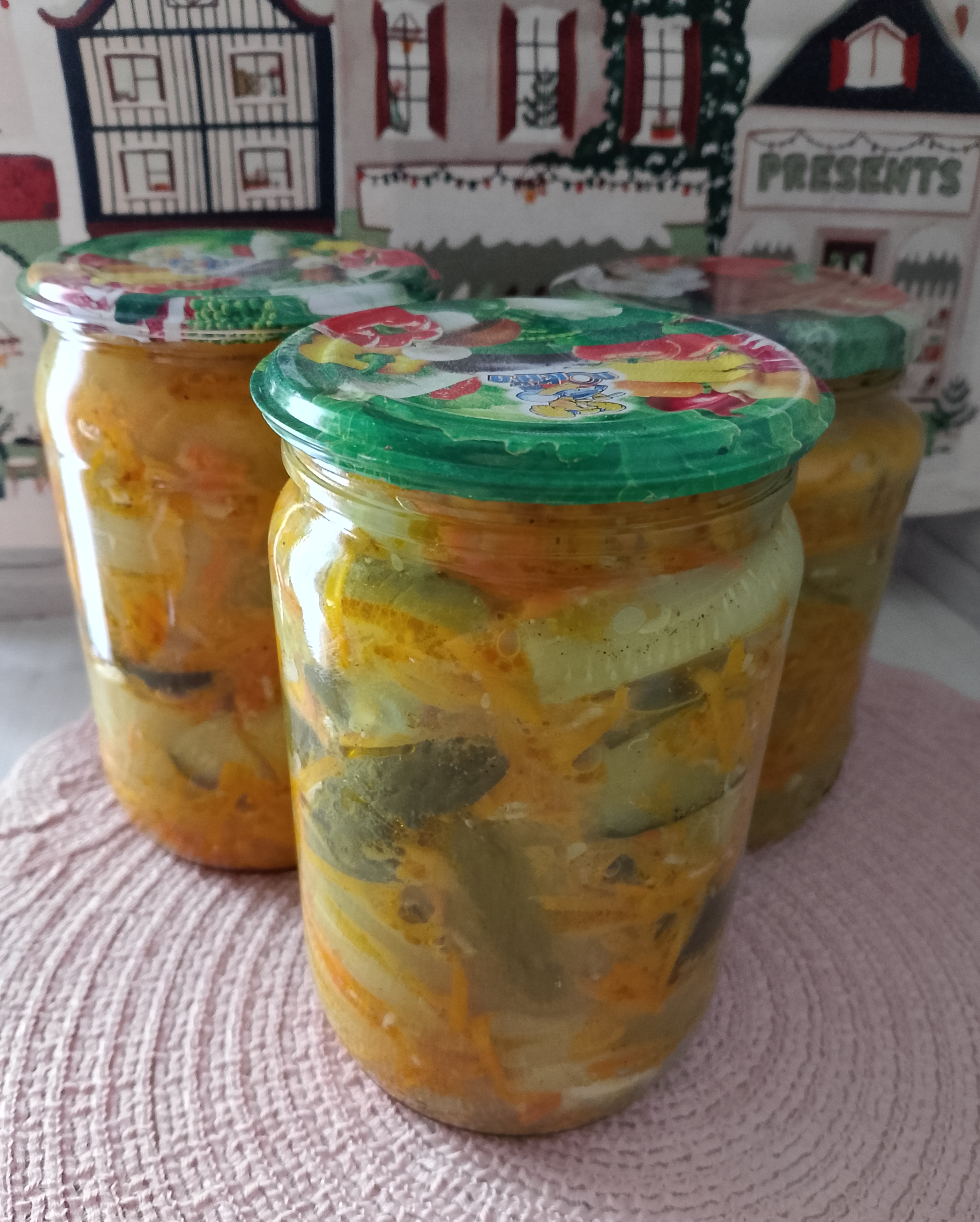 Огурцы по-корейски на зиму
