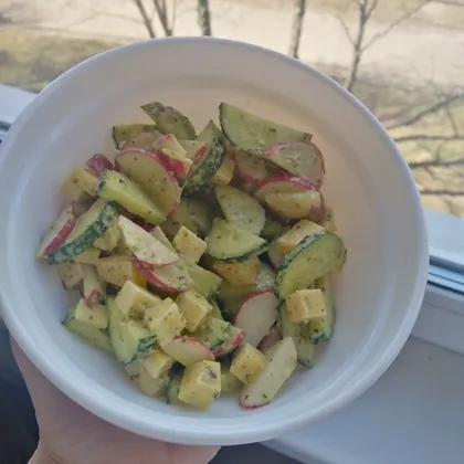 Необычный простой салат