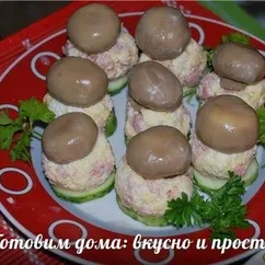 Закуска грибная поляна