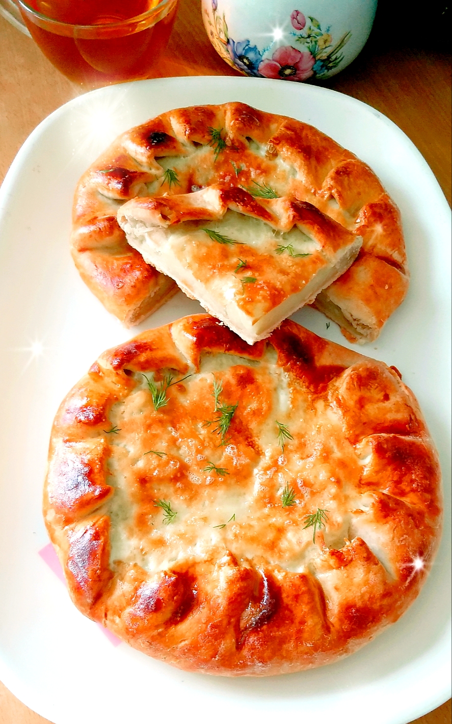 Гречневая галета с картофелем 🥧
