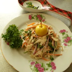 Капустный салат "Коул-сло" (Coleslaw) с яблоком