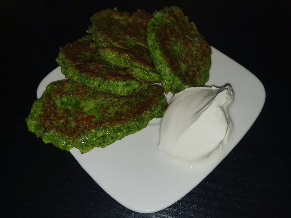 Оладьи из брокколи 🥦