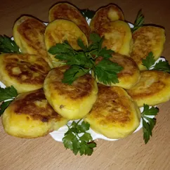 Зразы картофельные с мясом