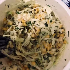 Капуста с кукурузой