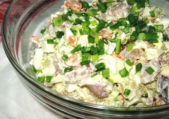 Салат "прибой"