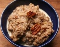 Каша гречневая с сушеными грушами и черносливом