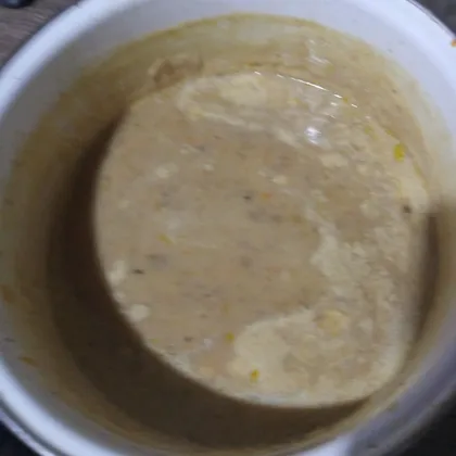 Суп с белыми грибами со сливками