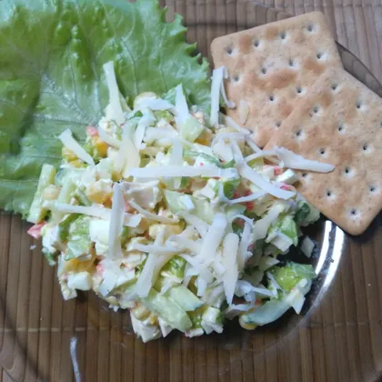 Салат с кукурузой