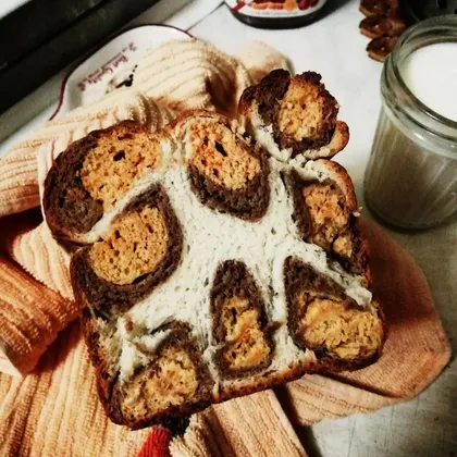 Леопардовый хлеб-кекс