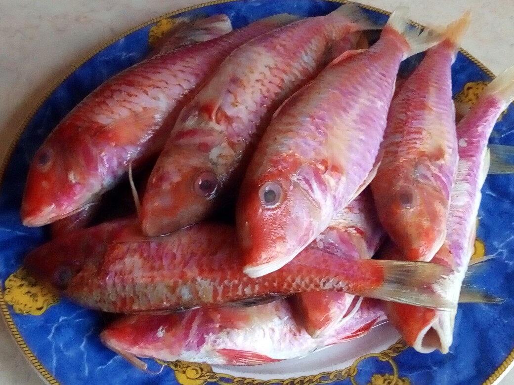 Барабулька в сливочно-лаймовом соусе