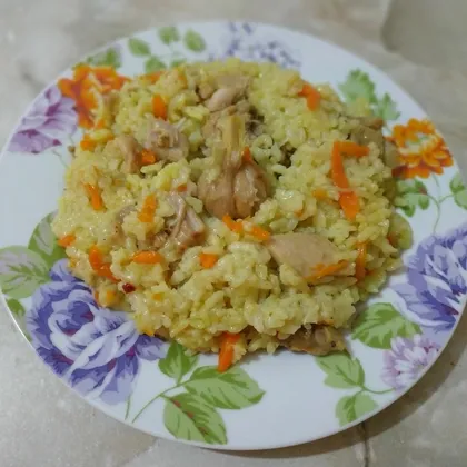 Плов с курицей