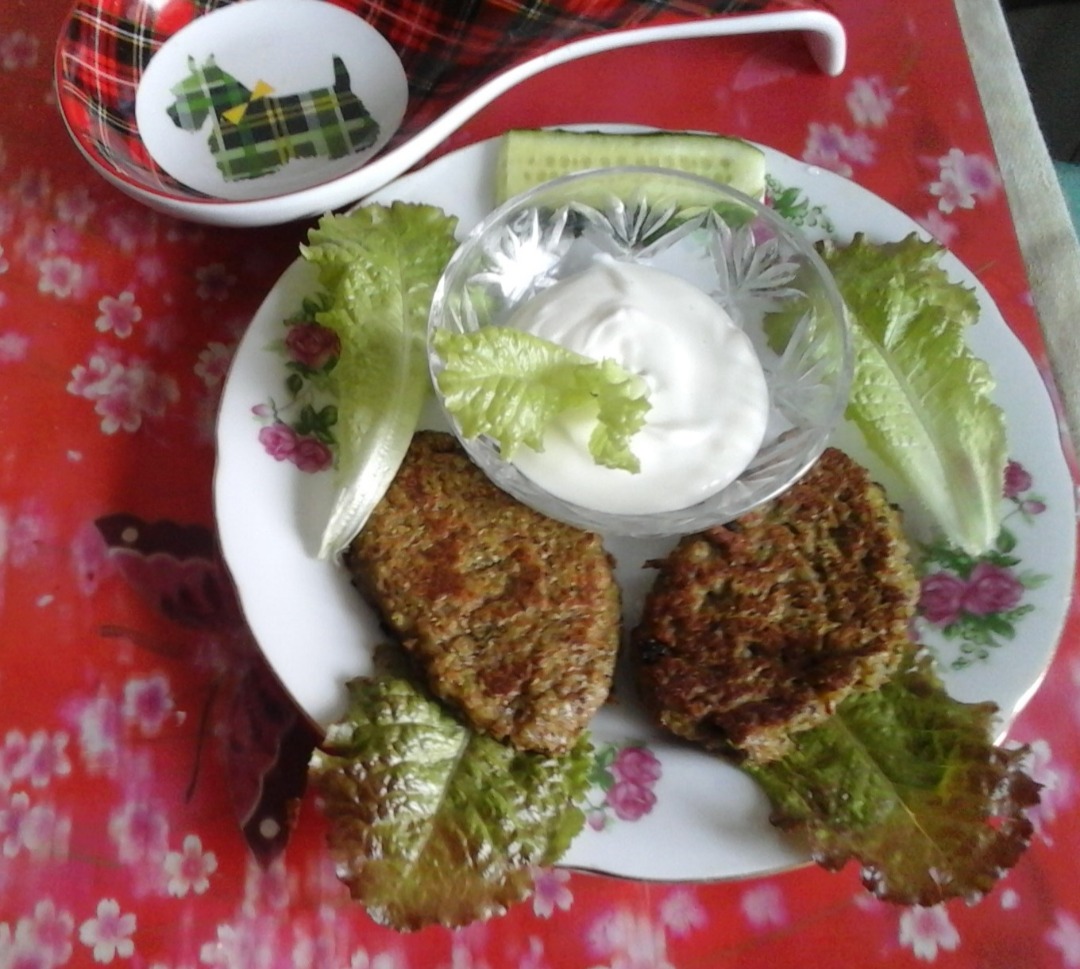 Завтрак для школьника. Гречнево-кабачковые котлеты