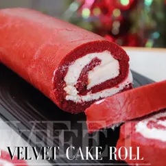 ПП рулет красный бархат 160 ккал | Red Velvet Cake Roll