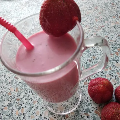 Питьевой творожно-ягодный йогурт #кулинарныймарафон