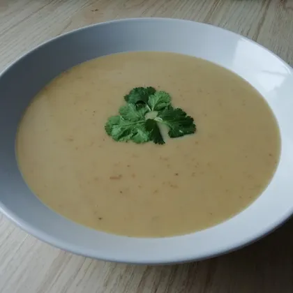 Крем-суп из печеного картофеля и пастернака