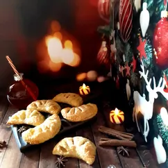 Слойки с ананасом "Новогодние" 🎄