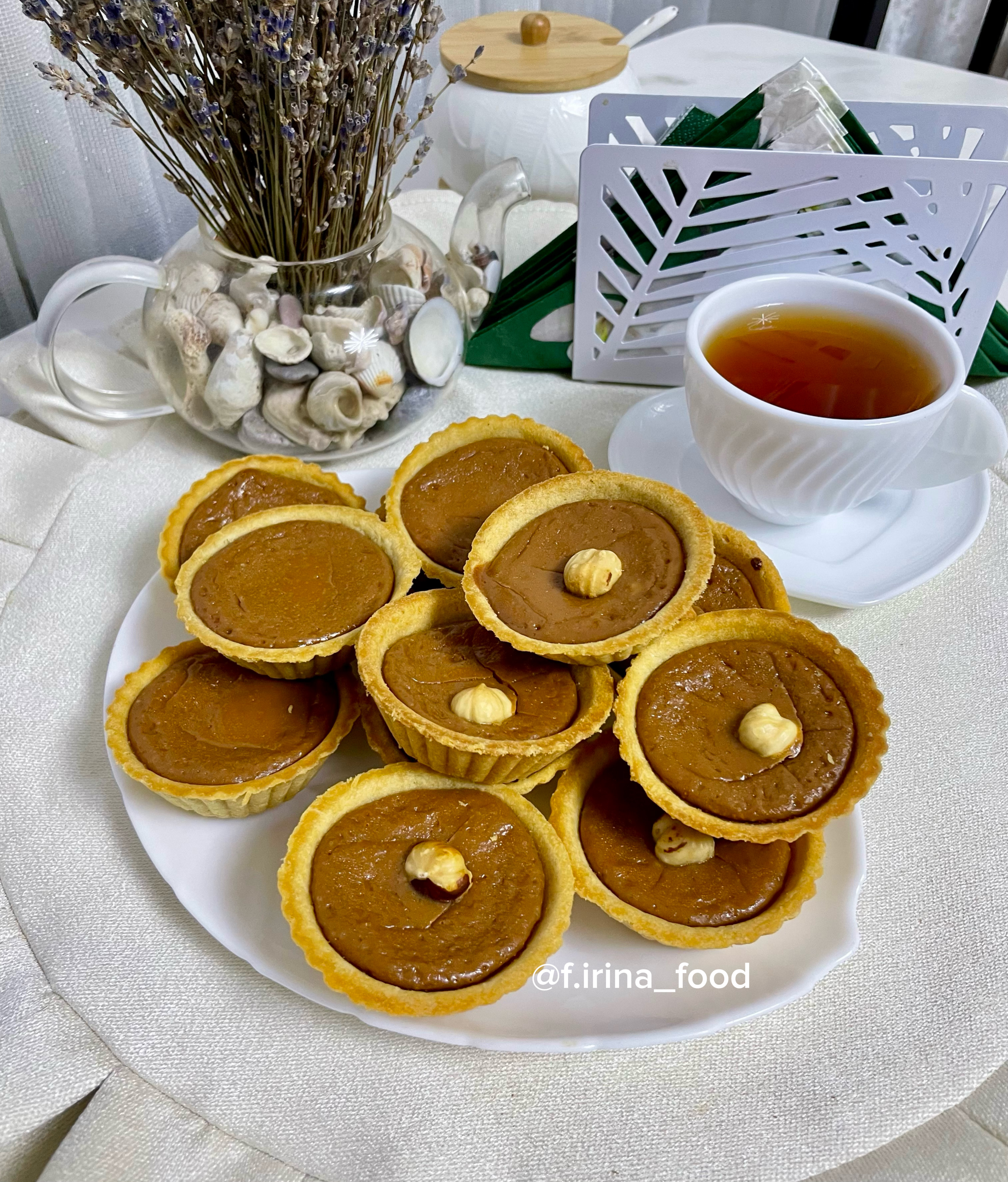 Ленивые орешки со сгущенкой или Тарторешки