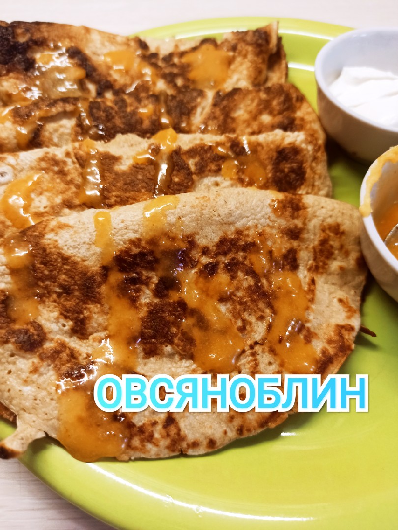 Овсяноблин с сыром