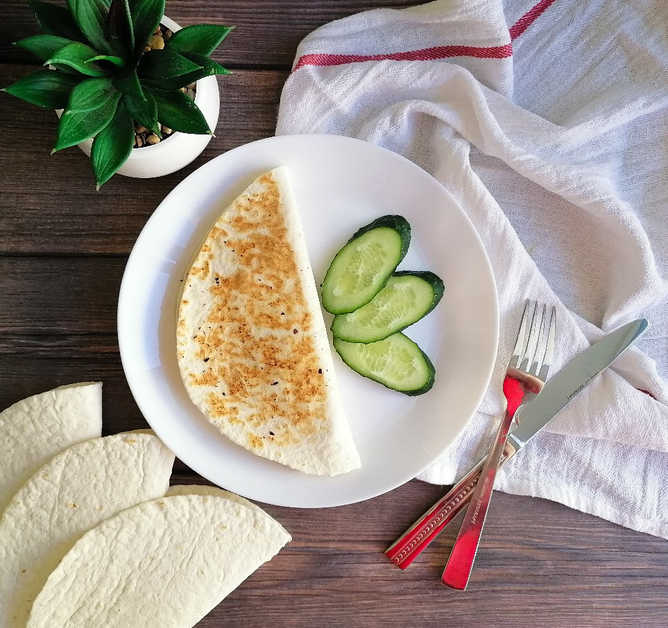 Лаваш с курицей и сыром