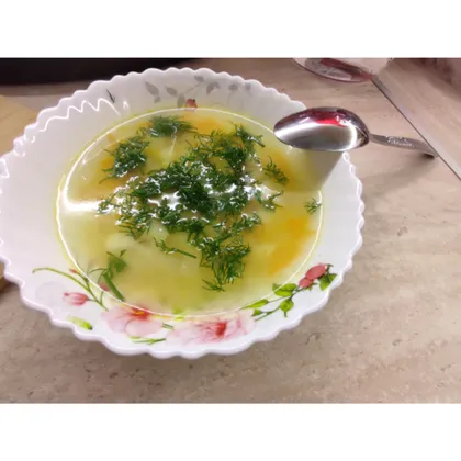 Картофельный суп с клецками