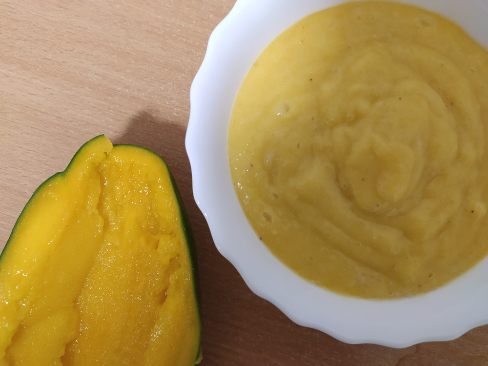 Смузи-пюре с манго и помело (веган)