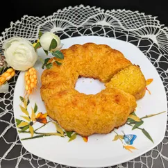 Постный тыквенный кекс