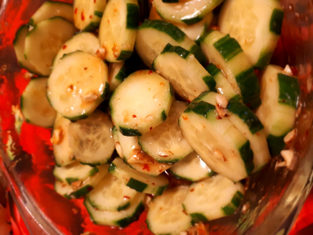 Тайский огуречный салат