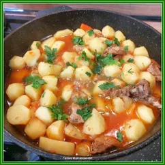 Рагу с говядиной