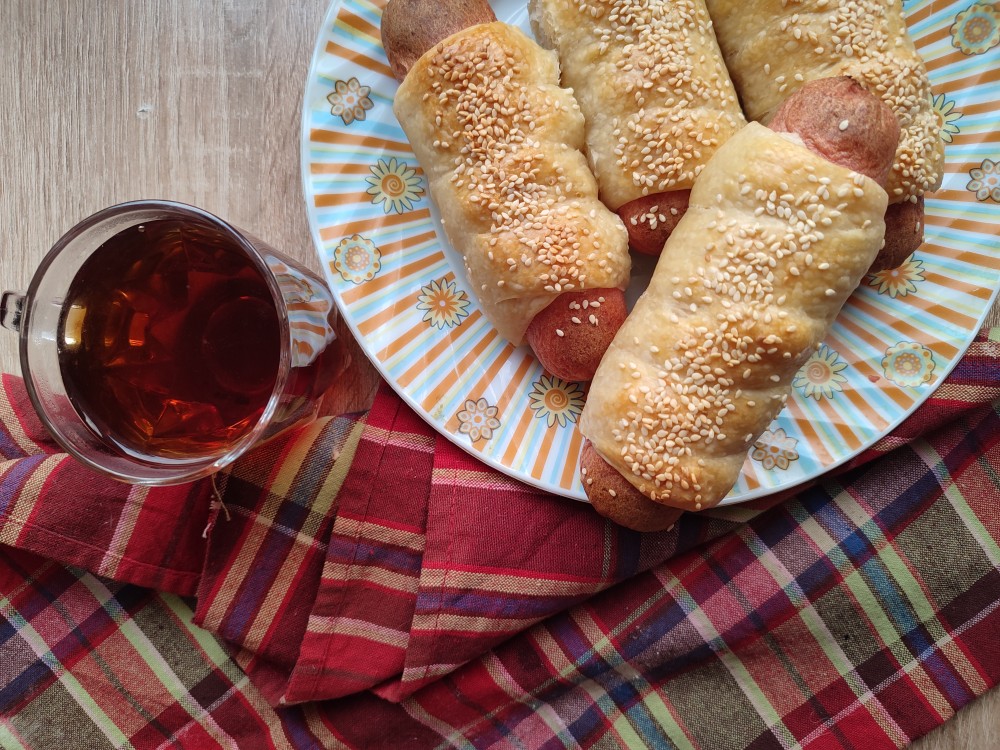 Сардельки в тесте 🧡