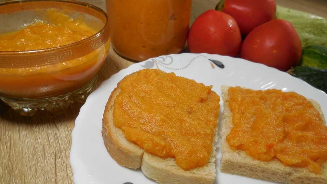 Кабачковая икра для ленивых