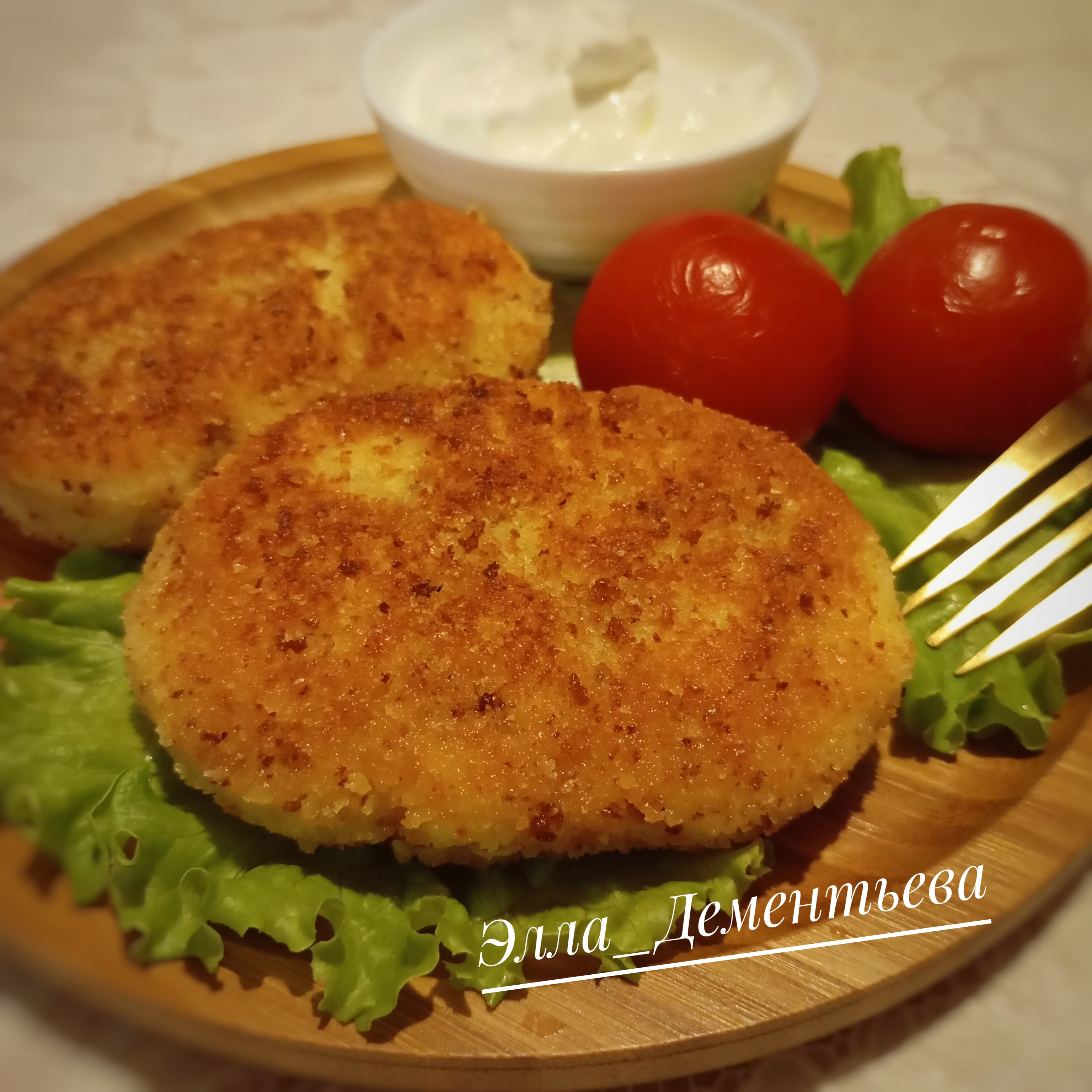 Зразы картофельные с сыром