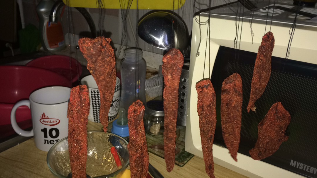 Вяленая куриная грудка