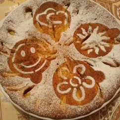 Яблочный пирог 🍎🍏🍰