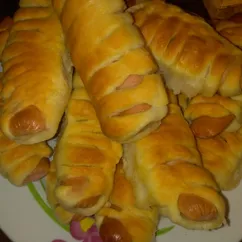 Духовые сосиски в тесте 😋