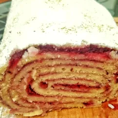 Рулет с яблоками Bolo de Rolo  #чемпионатмира #бразилия