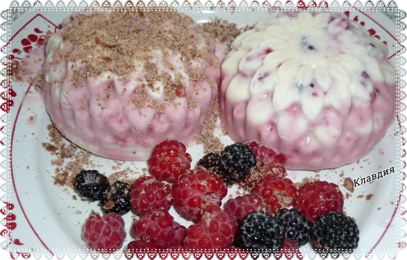 Малиновое мороженое #летниедесерты