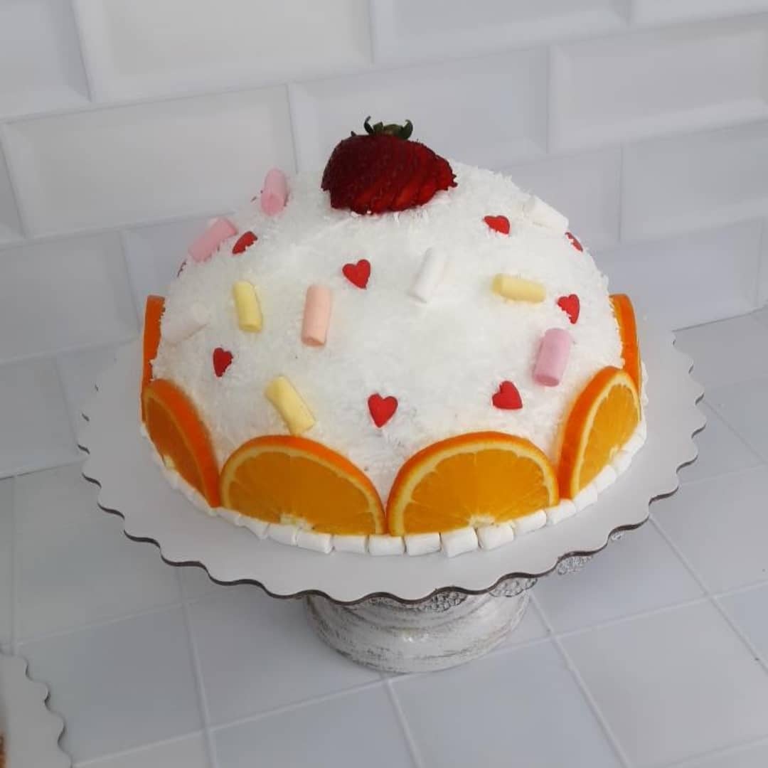 Торт Панчо со сметаной и персиками простой рецепт пошаговый