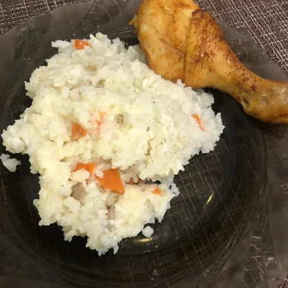Рис в духовке с сыром