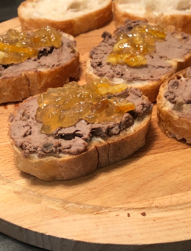 Легкий паштет из печени