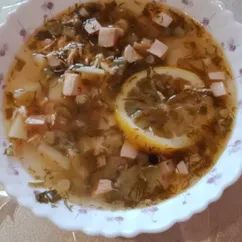 Мясная солянка