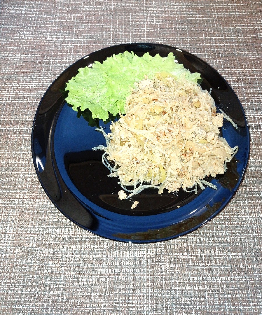 Фунчоза с индейкой