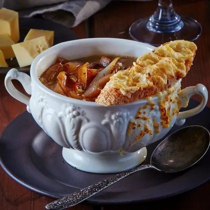 Традиционный луковый суп