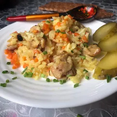 Плов с курицей