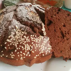 Шоколадный кекс со сгущёнкой 🍫☕👌