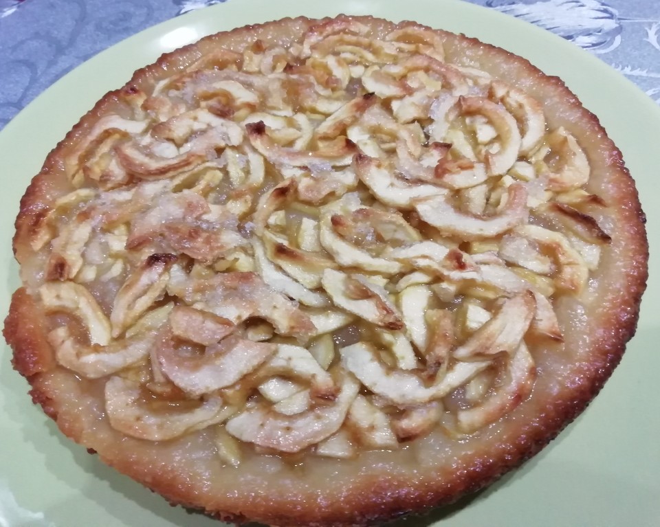 Открытый пирог с яблоками из песочного теста в духовке: вкусный пошаговый рецепт - the Вкусно