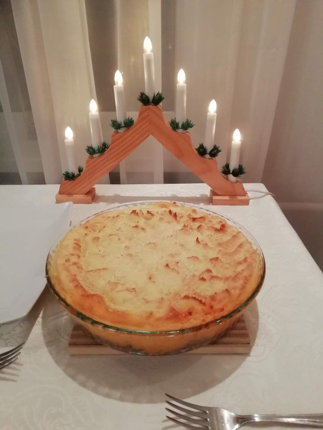 Английский пастуший пирог