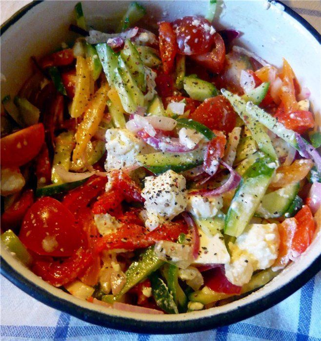 Шопский салат - рецепт автора Наталья