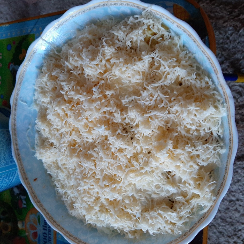 Салат "Вьюга"